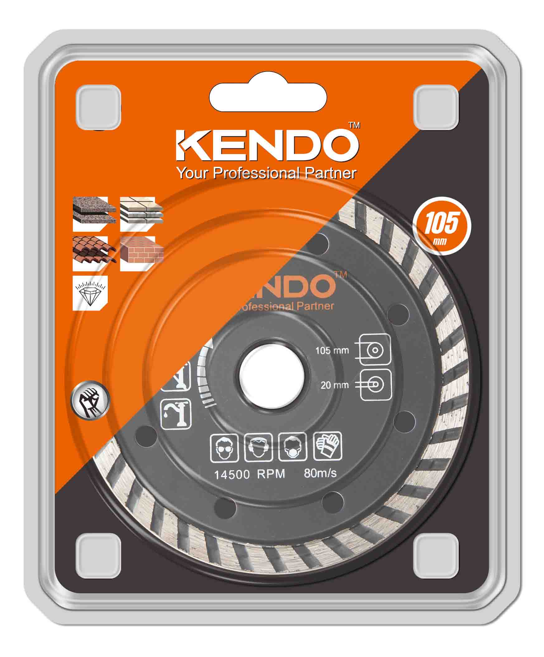 À quels produits la lame de coupe diamantée convient-elle ?