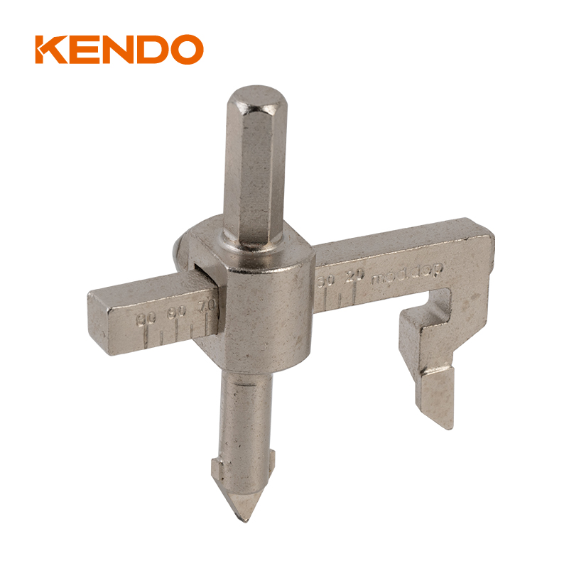 Foret de coupe-trou circulaire réglable