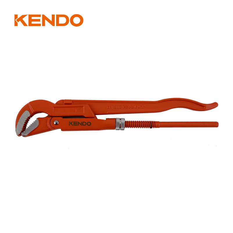 Clé à tube à nez coudé à 45°