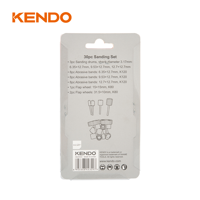 Ensemble de ponçage 30 pièces