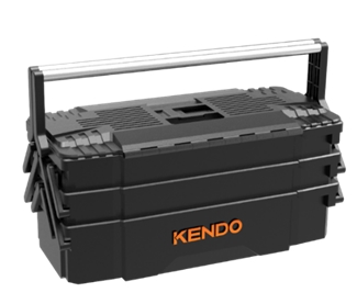 Quel est l'avantage de l'ensemble de coffre à outils en porte-à-faux à 5 plateaux ? 