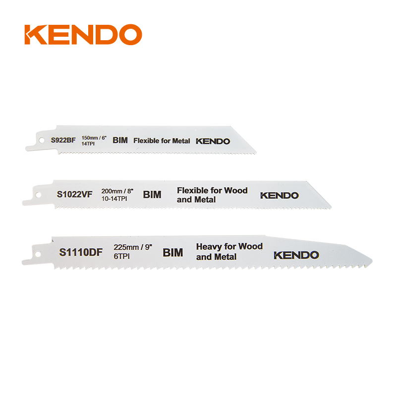 Ensemble de 3 lames de scie alternative