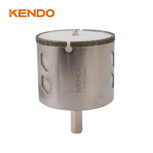 Scie cloche diamantée électrolytique