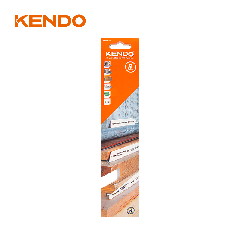 Ensemble de 3 lames de scie alternative